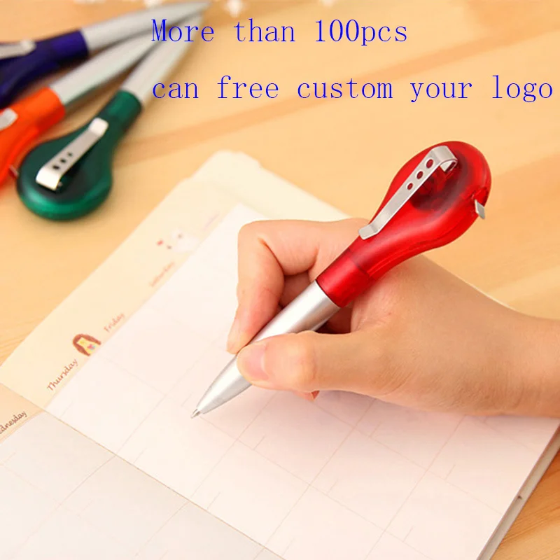

Elescopic Tape Measure Ballpoint Pen Novelty Stationery Pens for Kids Student Writing School Supplies Office logo custom Gift