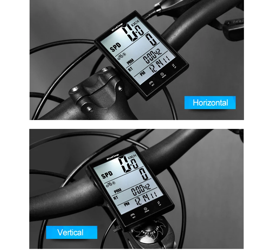 Coolизменить водонепроницаемый беспроводной Велосипедный компьютер Спидометр Одометр непромокаемый велосипедный компьютер горный велосипед MTB секундомер