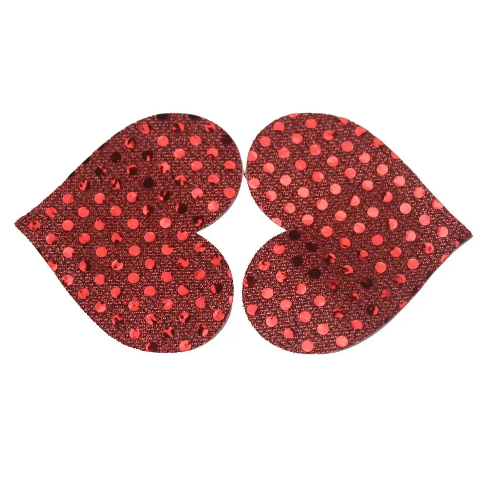 red Candiway, для женщин, сердце, грудь, лепестки, сексуальный бюстгальтер, подкладка, клей, покрытие для сосков, одноразовые, грудь, паста, нижнее белье, лето - Цвет: red