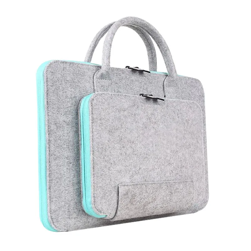 11 13 14 15.6 17.3 Inch Super Light Solid Wool Felt Laptop Bag Handbag for MacBook Lenovo Dell HP Asus Computer Bag Men Women 11 13 14 15.6 17.3 Inch Super Light Solid Wool Felt Laptop Bag Handbag for MacBook Lenovo Dell HP Asus Computer Bag Men Women
