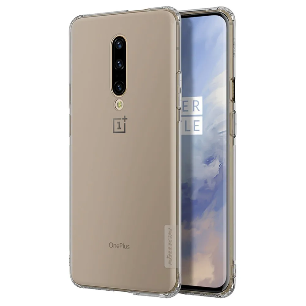 

for oneplus 7 Pro case TPU cover NILLKIN Nature TPU clear Transparent soft back cover case for one plus 7 pro