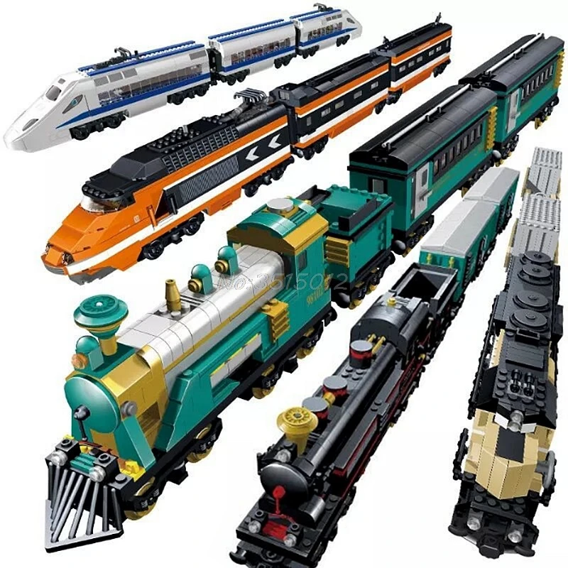 Technic Legoing Train City Steam internal combustion loco