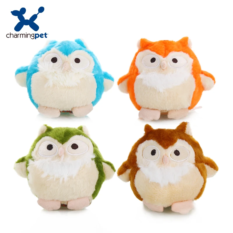squeaky owl dog toy