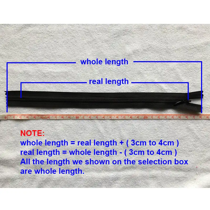 QWERTB Cremalleras 5pcs 3# Cremalleras Invisibles 30cm for Coser Extremo Abierto del cord/ón de la Cremallera for la Resina de Coser Cremalleras Invisibles for los Accesorios Postal for Pa/ño