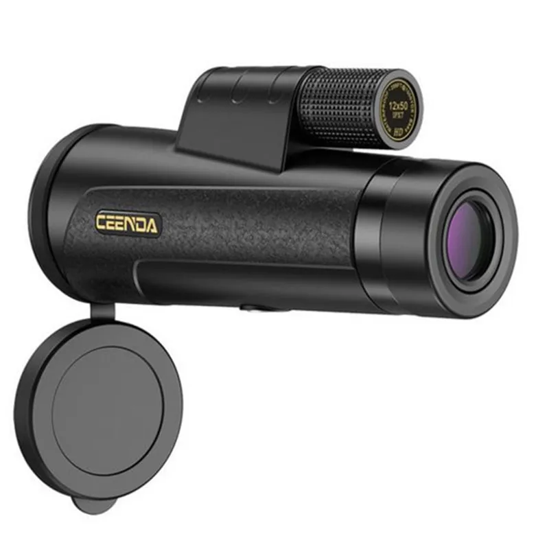 Мощный телескоп азотный водонепроницаемый Spyglass Монокуляр зеленая пленка BAK4