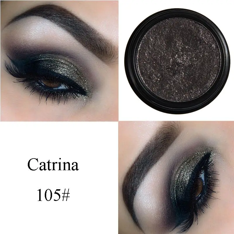 

Hot Fashion Makeup Eye Shadow Soft Glitter Shimmering Colors Eyeshadow Metallic Eye Cosmetic For All Kinds Of Skin AL22