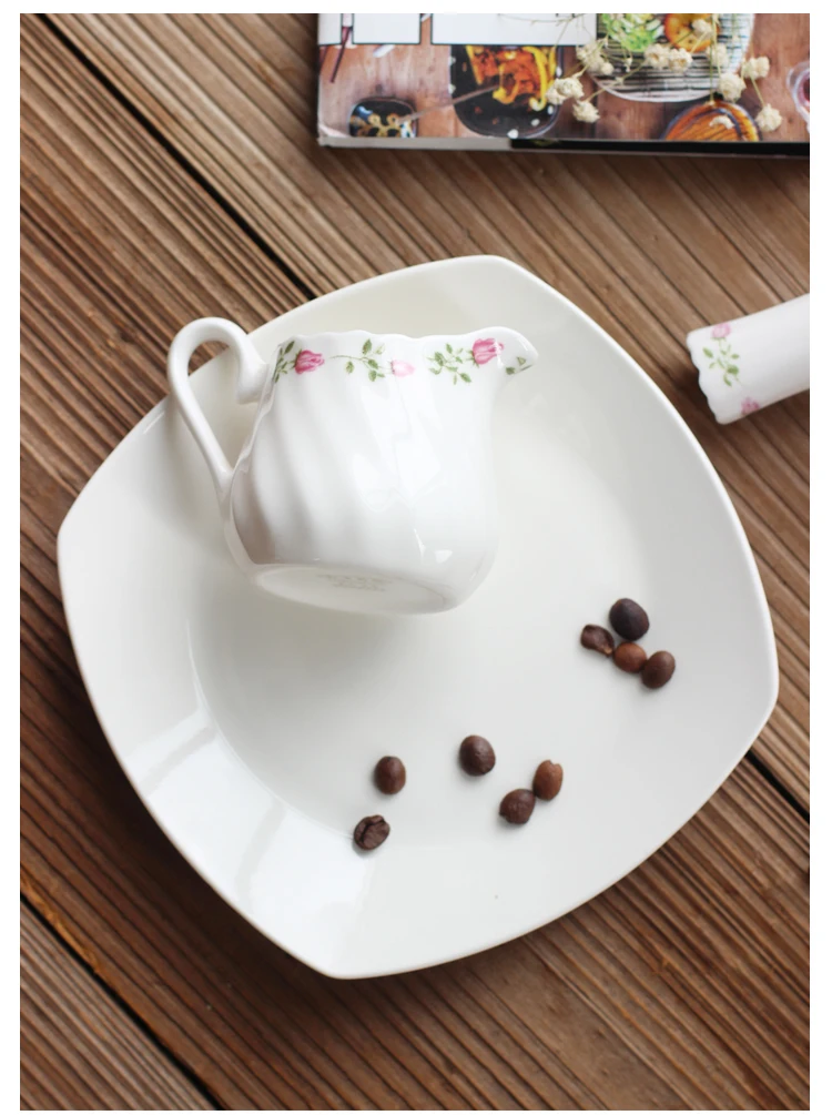A1 молочный кувшин Европейский молочный горшок керамический кофе белый скандинавский небольшой свежий Экспорт простой lo926453
