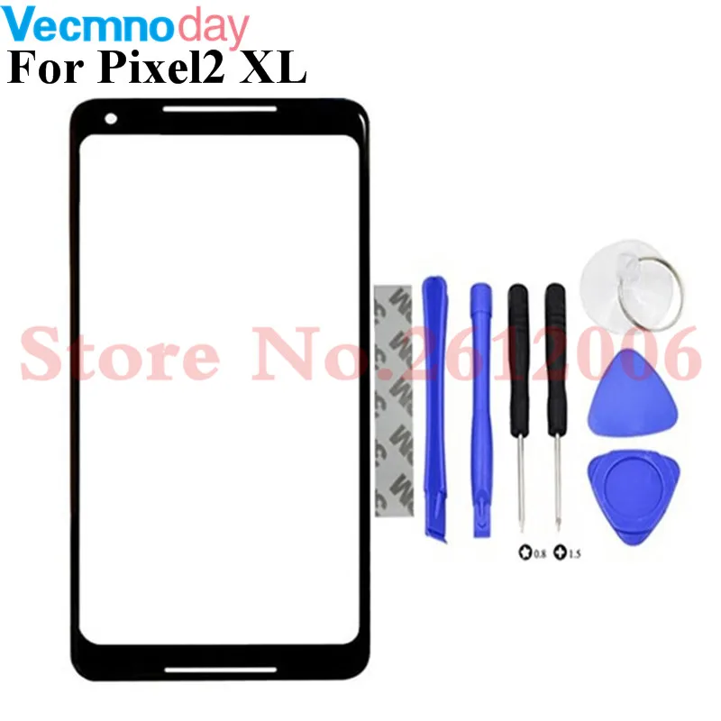 

6.0" Original For Google Pixel 2 XL Pixel2 XL Front Glass Touch Screen LCD Outer Panel Lens Repair Part