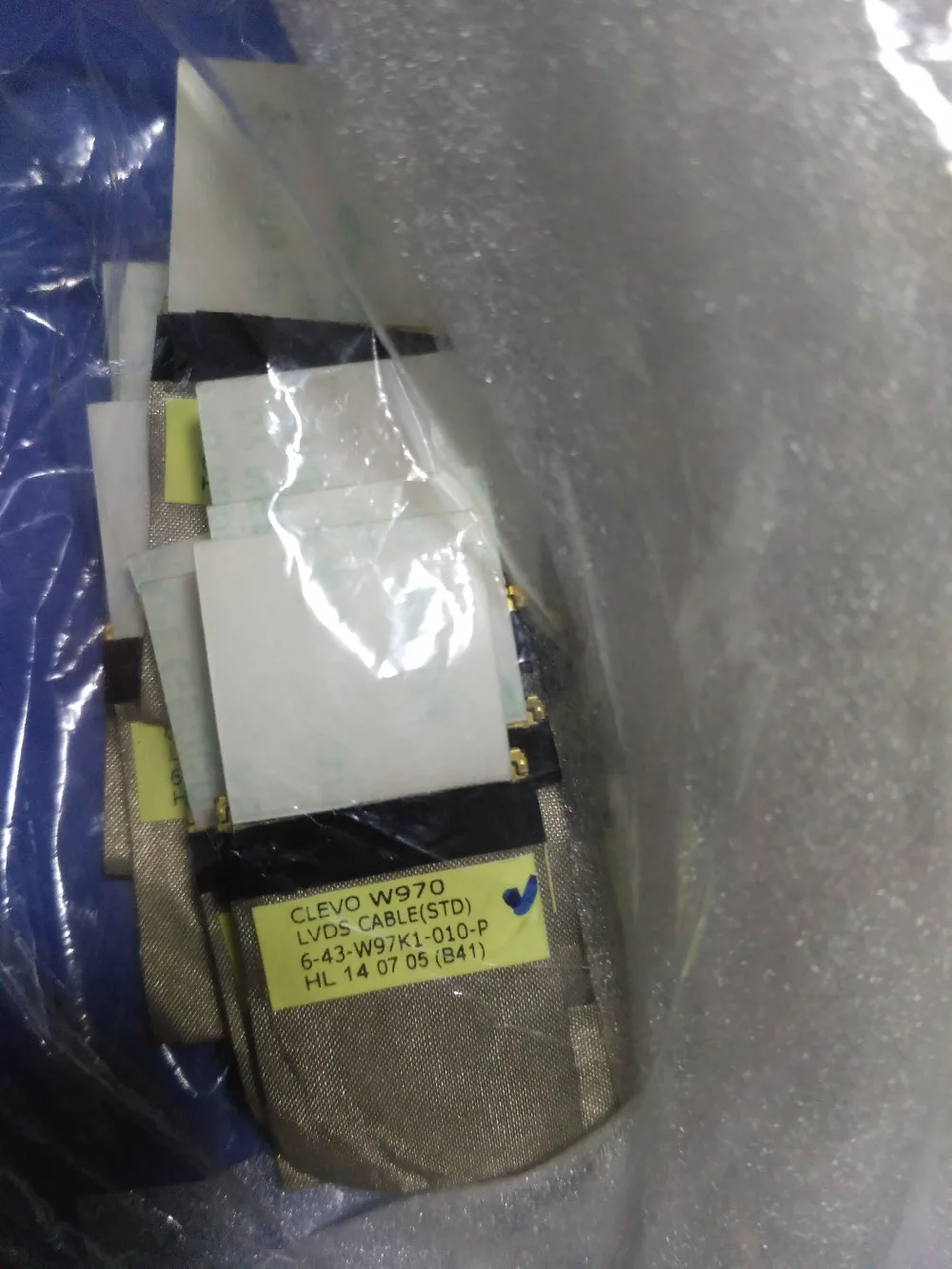 Бесплатная доставка новый оригинальный кабель Clevo W970 LVDS (STD) 6 43 W97K1 010 P N для