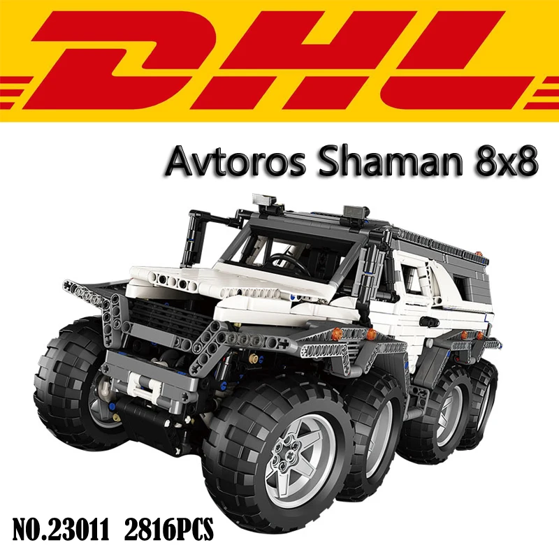 

2018 New LEPIN 23011 2816Pcs Remote control series Off-road vehicle Model Building Kits Block Bricks Compatible Toys Gift 5360