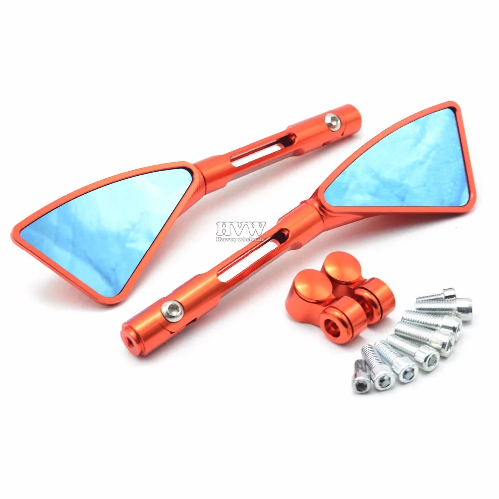 

Universal Folding Motorcycle cnc rearview Side mirror  Motorcycle Accessories kit for yamaha fz6  z750 mt 07 yamaha r1