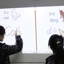 Высокая стоимость-эффективная сенсорная портативная электронная интерактивная белая доска с поддержкой распознавания жестов несколько языков