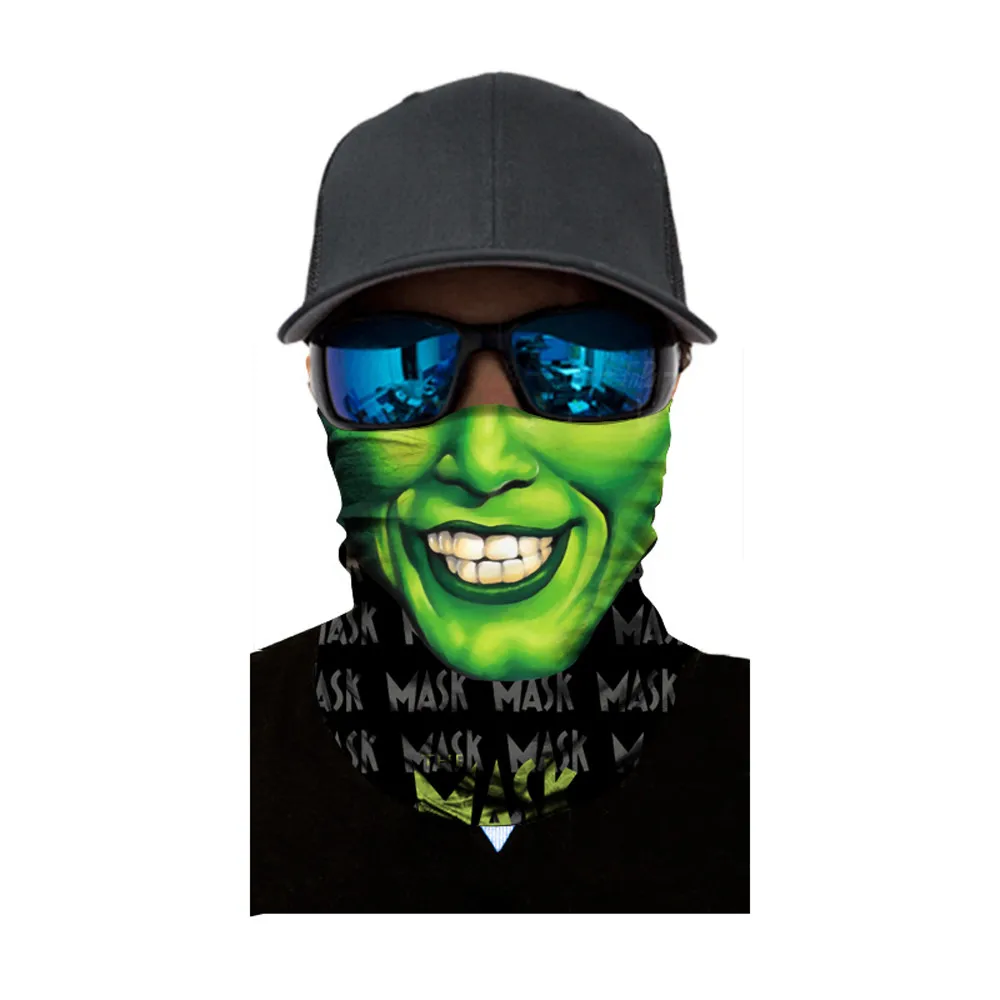 3D велосипедная мотоциклетная маска на шею, лыжный шарф, маска для лица, Балаклава на Хэллоуин, Вечерние Маски для лица, тактическая маска для игры, смоговая маска#15