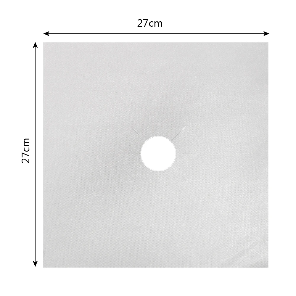 6 шт./8 шт. защитное покрытие для газовой плиты, антипригарное многоразовое покрытие для горелки из стекловолокна, коврик для дома, кухонные инструменты