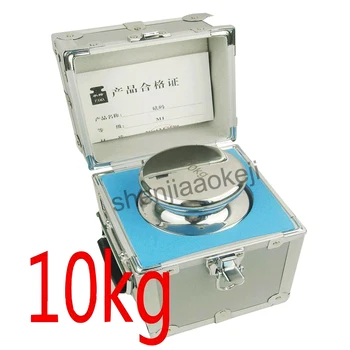 

F1 Grade Weight calibrator 10kg Stainless Steel Digital Scale Calibration Weights Kit Set Weight calibration