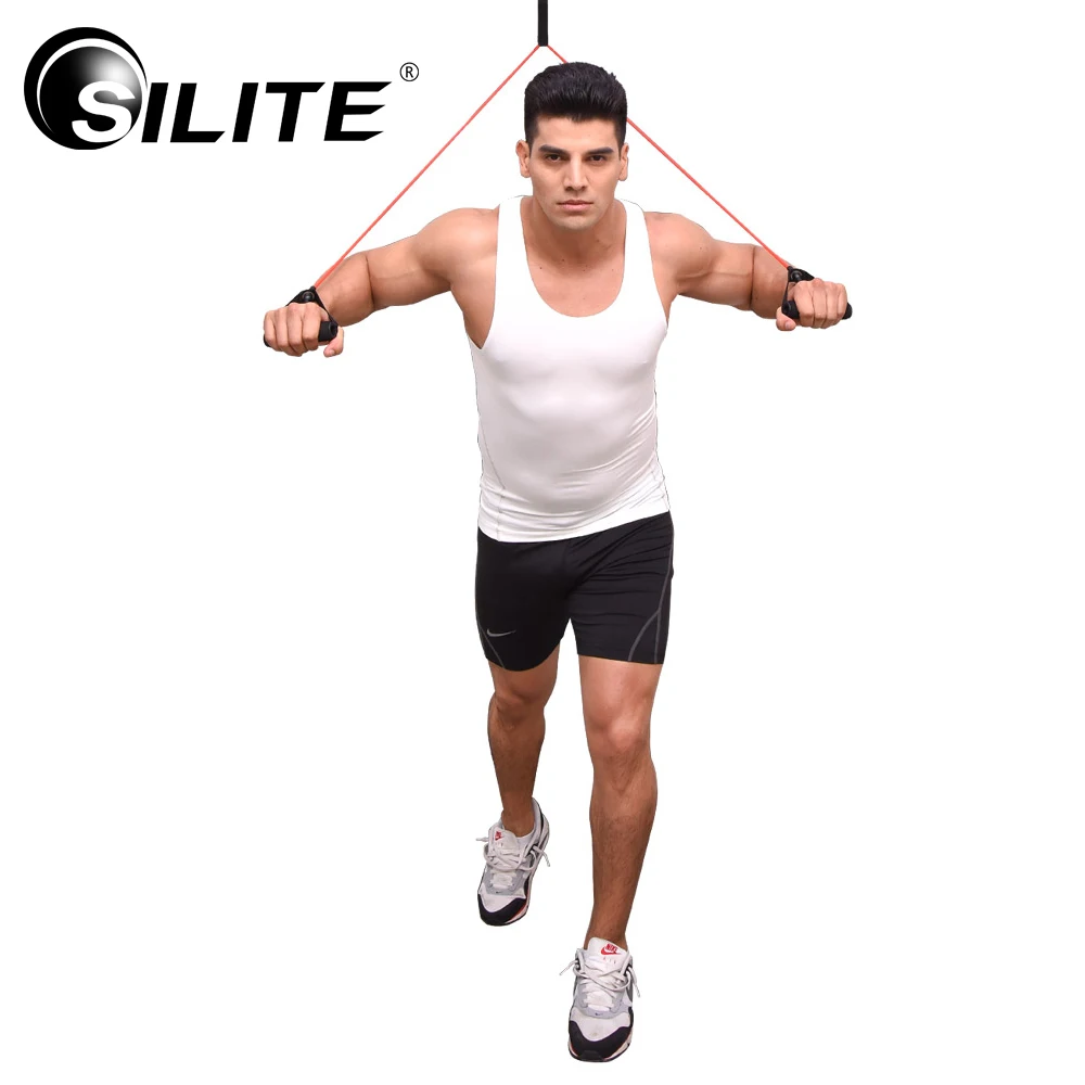 SILITE Fitness Resistance Bands Resistance Rope Exerciese Tube Elastic