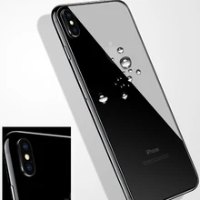 Закаленное стекло для айфон X XS MSX задняя защита экрана айфон 7 8 plus 6 6 S переднее заднее стекло для айфон 5 5S 5c SE защитное