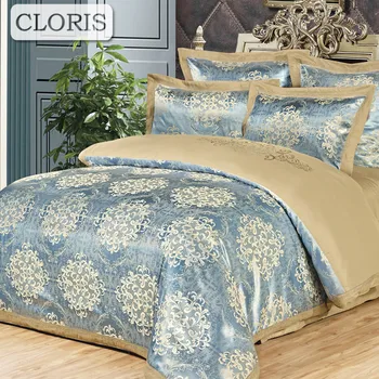

CLORIS Plaid Bedding Set 4pcs polyester Cotton Duvet Cover Bed Sheet Pillowcases Bedroom Textile Bed Linen Queen Kids Bed Set