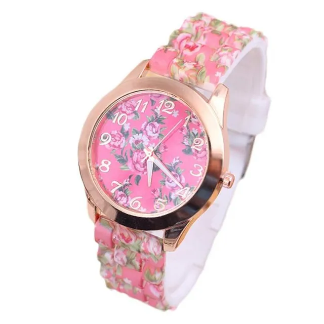 Hot Sale Unique Charming Popular Fashion Women Leisure Time Rose Analog Hour Sil Hot Sale Unique Charming Popular Fashion Women Leisure Time Rose Analog Hour Sil
