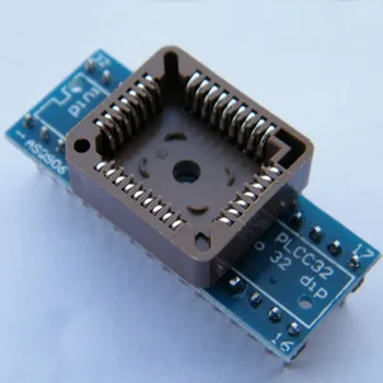 

PLCC32 to DIP32 programming socket BIOS adapter working for RT809H RT809F programmer ZIF test scoket