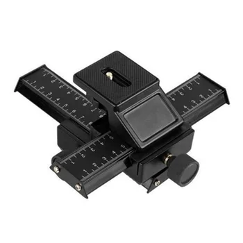 

4 Way Macro Focusing Rail Slider for Close-up Shooting For Canon Nikon Sony