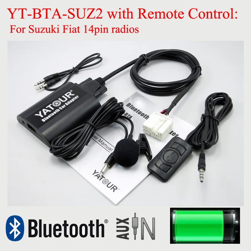 Yatour Автомобильный Bluetooth MP3 плеер YT BTA с пультом дистанционного управления для Suzuki