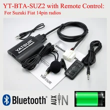 Yatour Car Bluetooth MP3 Player YT-BTA with Remote Control for Suzuki PACR 14pin plug radios