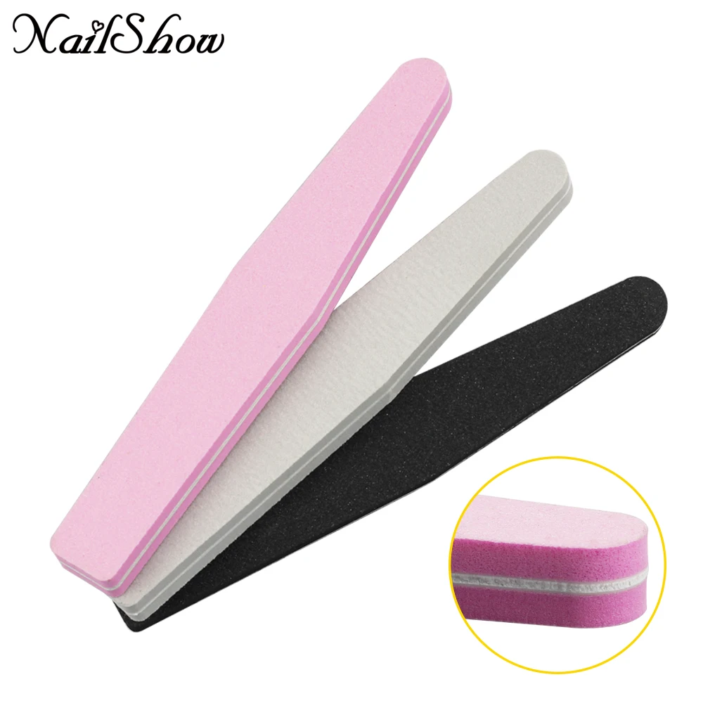 High Quality Double Side Washable Professional Nail File 100/180