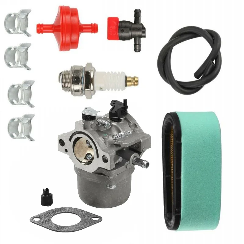 

Carburetor Kit Replacement Accessory For Briggs Stratton LMT-165 Carburetor Kit LMT-166 LMT-162 12.5HP Washer Spark Plug Clamps