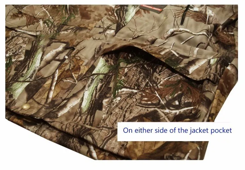 Открытый Охота за птицами Водонепроницаемый бионический камуфляж куртка + брюки военный фанат съемки обучение Тактический Snipper одежда