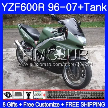 

Kit For YAMAHA YZF 600R Thundercat Green black 02 03 04 05 06 07 99HM35 YZF-600R YZF600R 2002 2003 2004 2005 2006 2007 Fairing