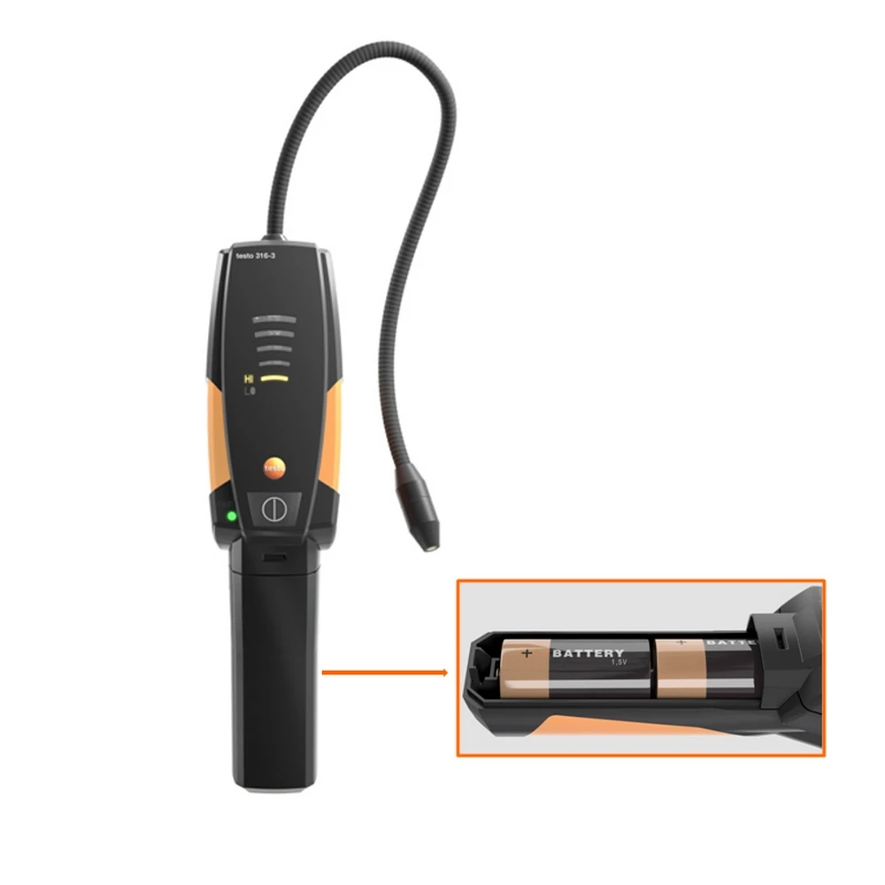 

Testo316-3 Refrigerant Gas Detector for Gas Leak Detector CFC HFC Gas Analyzer Refrigerant Air Conditioner Pressure Measurement