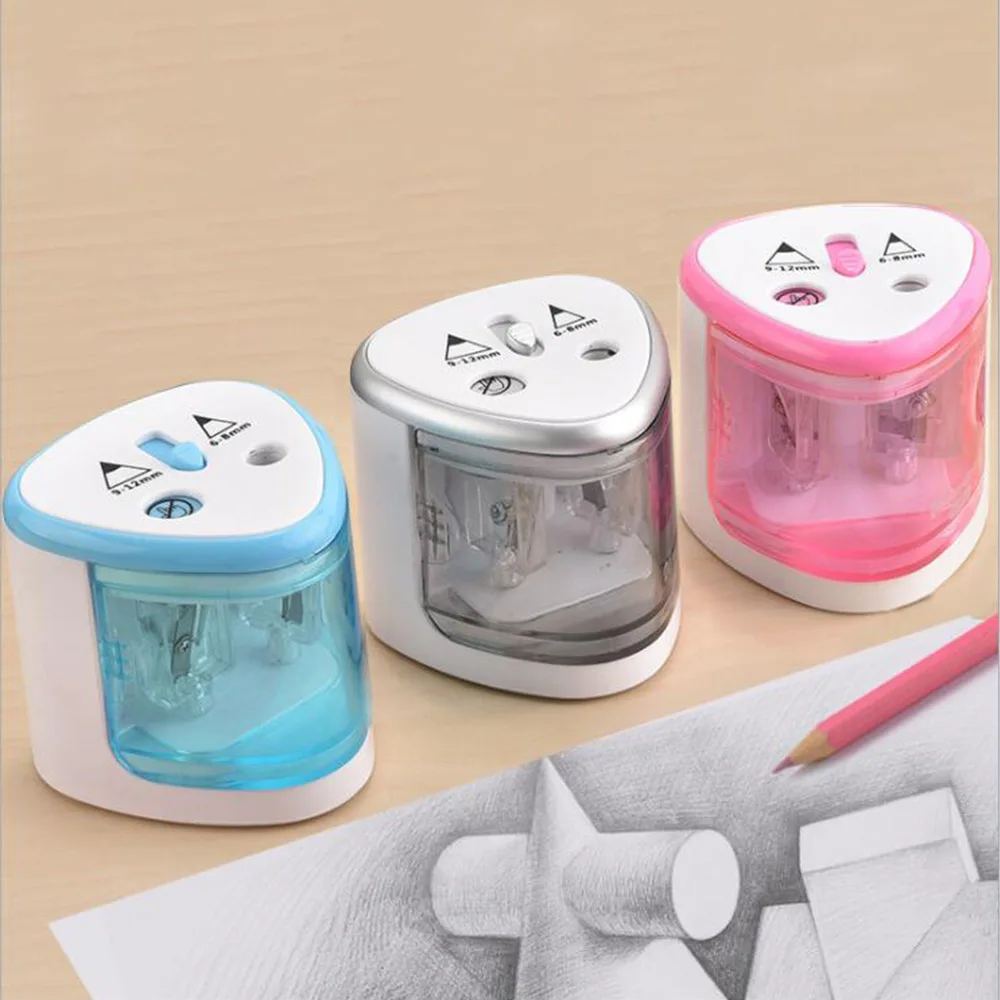 

Automatic pencil sharpener stationery Electric Pencil Sharpener Pen Knife Student School Supplies Office