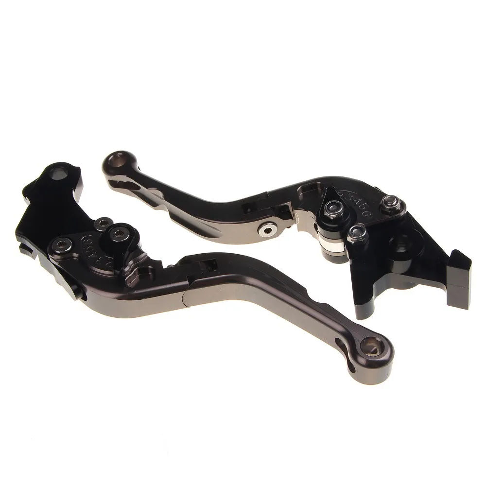 CNC Adjustable Short Folding Brake Clutch Lever For XT 660 R X 2004