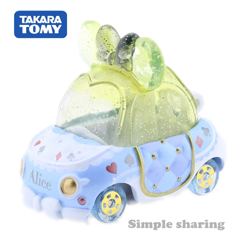 Takara Tomy TOMICA disney Моторс ювелирный путь Алиса Аниме Фигурка автомобиль игрушка