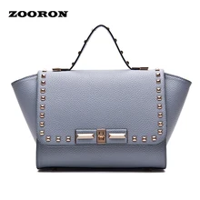 2016 New Women Bag Portable Trend Rivets Sling Shoulder Multicolor Bags Designer Handbags High Quality Bag Women Messenger Bags