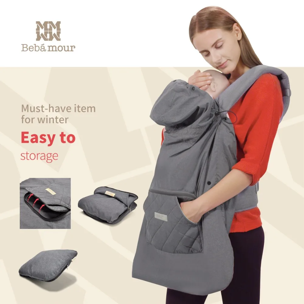 

Bebamour Baby Cover Multifunctional Winter Warm Cloak Waterproof Stroller Covers Babies Sling Backpack Cloaks