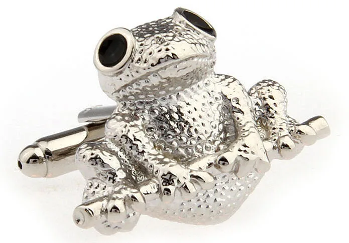 запонки в виде лягушки французкого дизайна подарочная версия|cufflinks designer|designer