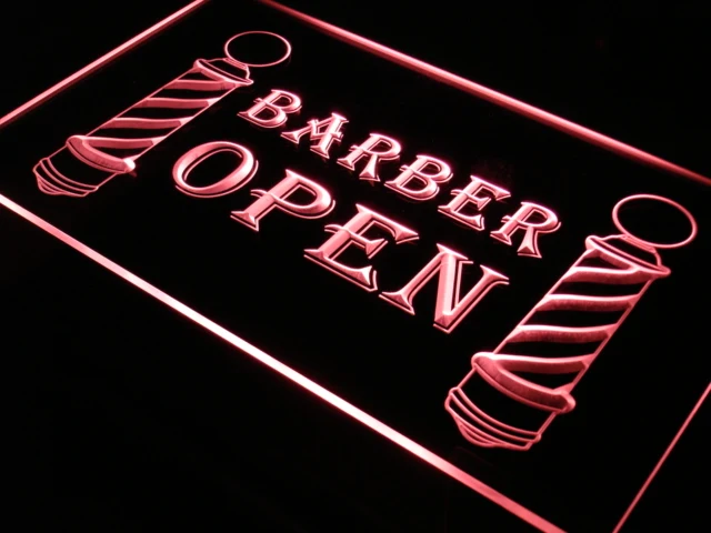 i044 Barber Poles Display Hair Cut Light Signs On/Off Switch 20+ Colors 5 Sizes - Image 3