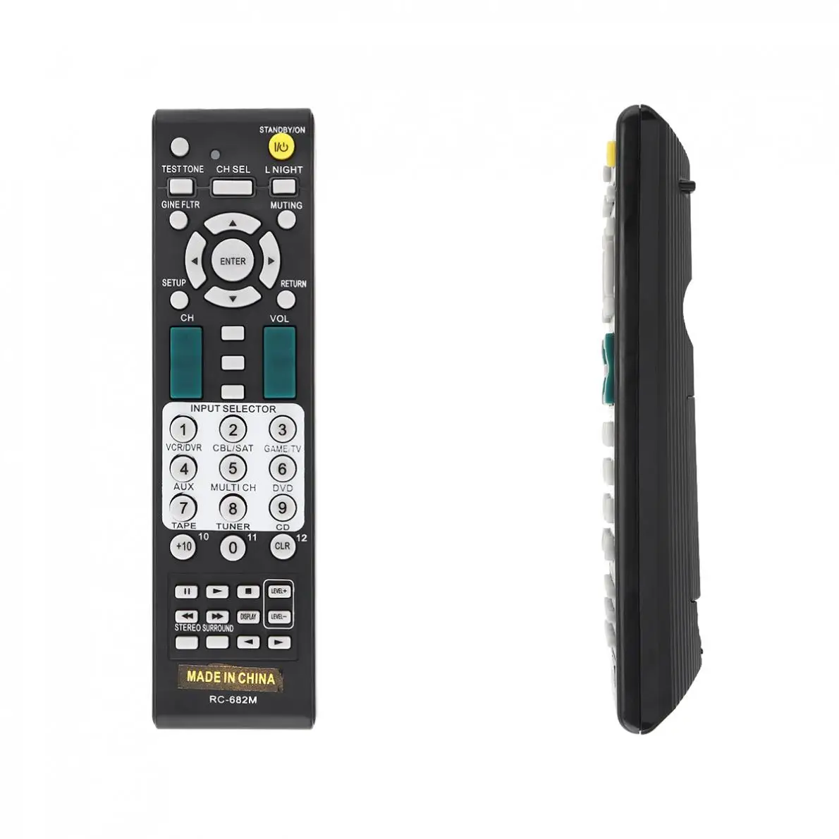 

IR 433MHz Replacement AV Receiver Long Remote Control Distance RC-682M Suitable for RC-681M / RC-606S / RC-607M / SR603 / SR5