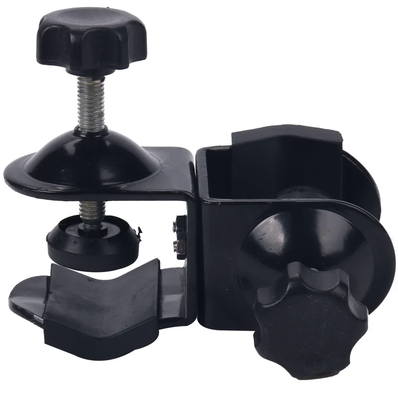 

Photo Dual Double U Clip C Clamp for Studio Camera Lighting Boom Arm light Stand