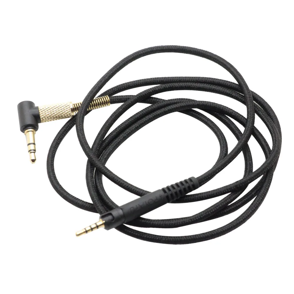 Кабель Poyatu 3 5 мм для наушников Sennheiser HD569 HD579 HD559 HD 599 HD599 сменный Плетеный черный