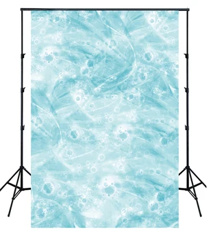 

fantasy bubble light blue color backdrop summer theme sea waves photo drop newborn background photo studio props baby XT-6741