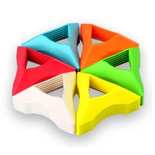 Красочные пластиковые ABS прочный легкий скорость магический аксессуар Образование игрушка куб база держатель подставка детские игрушки новинка