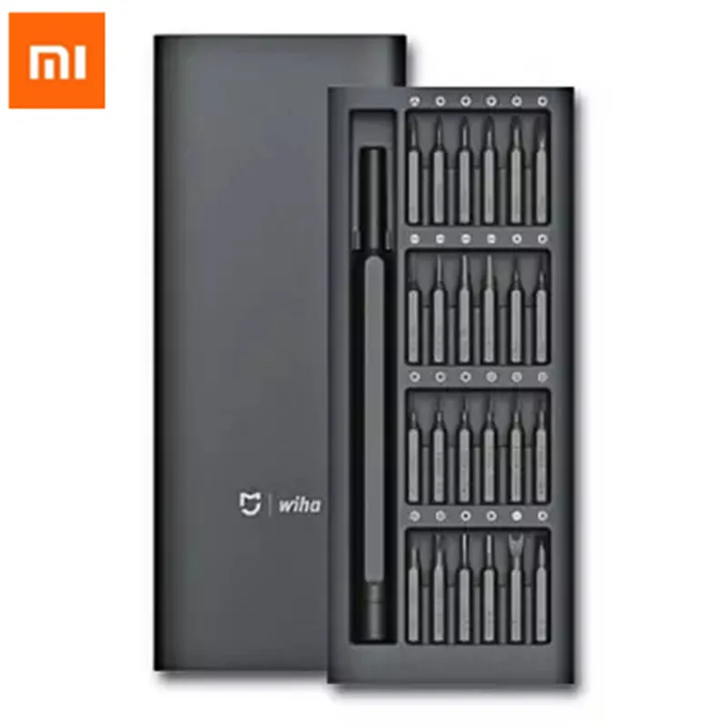 

Original Xiaomi Mijia Wiha 24 in 1 Precision Screw Driver Kit Magnetic Bits Xiaomi Home Kit Repair Tools Xiomi Xaomi H17