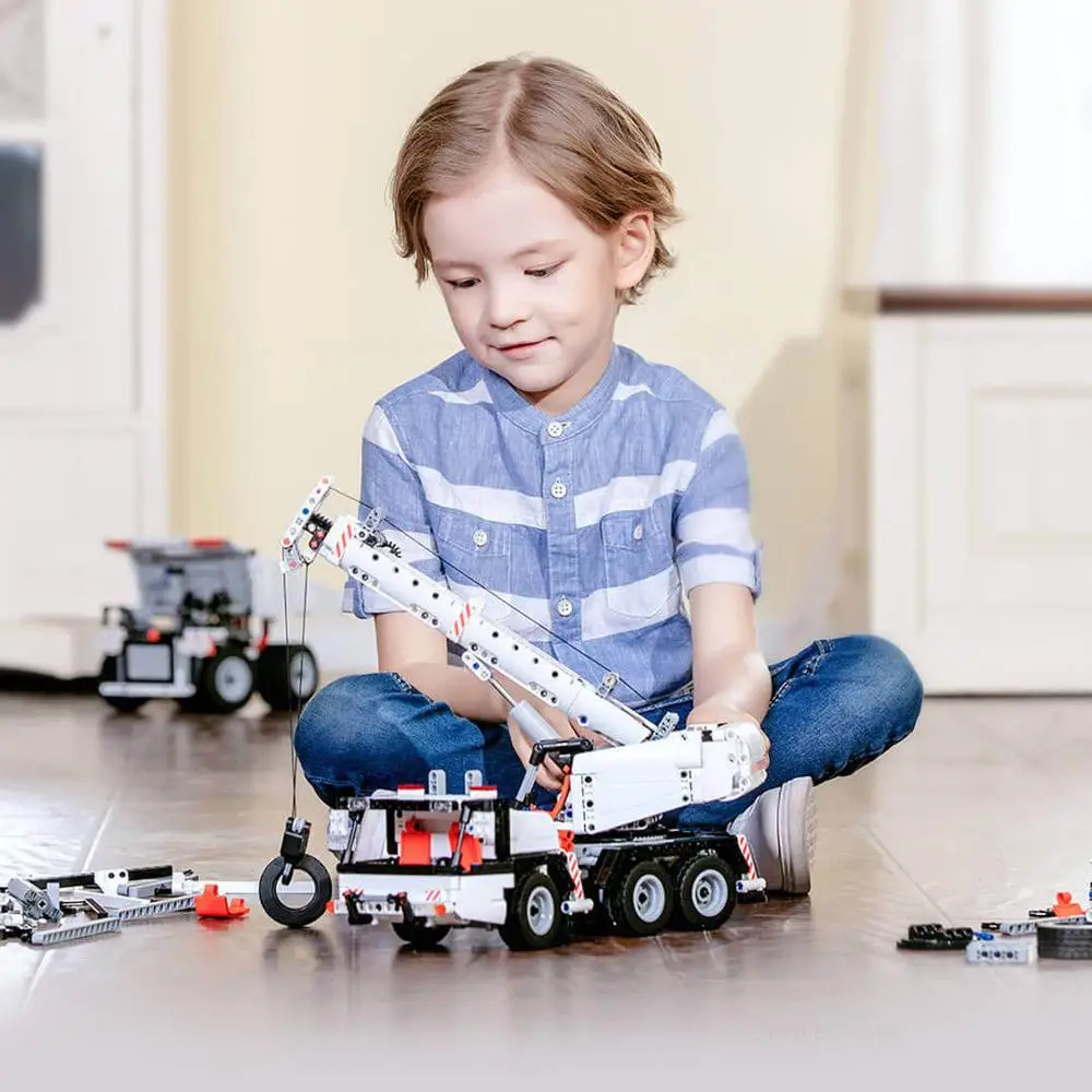 xiaomi mitu building block engineering crane