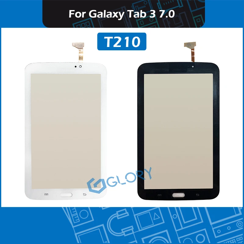 

10pcs/Lot For Samsung Galaxy Tab 3 7.0 SM-T210 T210 LCD Display Touch Screen Panel Glass Replacement