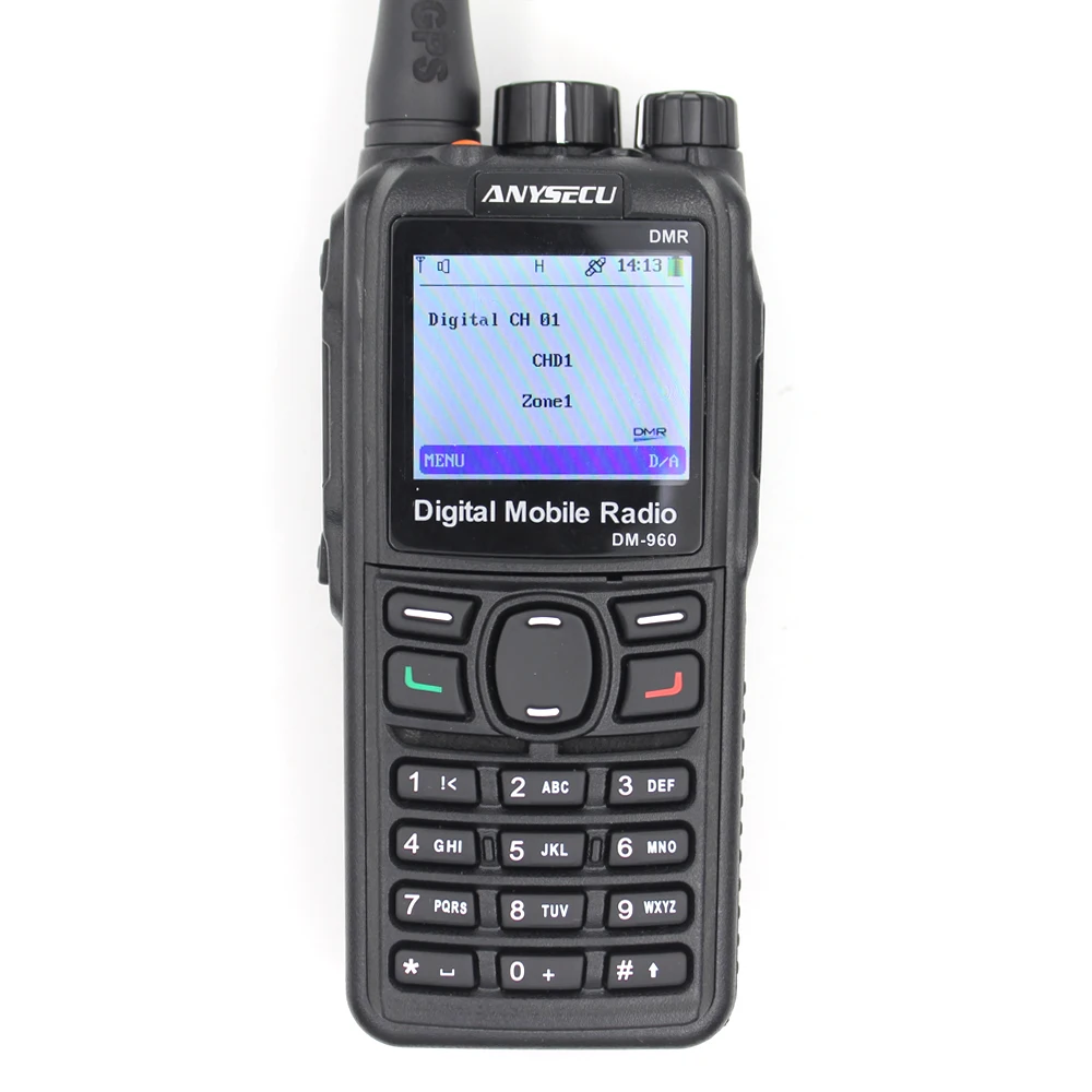 Рация ПМР Φ TDMA Ham Radio DM960 136 174 МГц/400 480 МГц с GPS два слота временная Совместимость