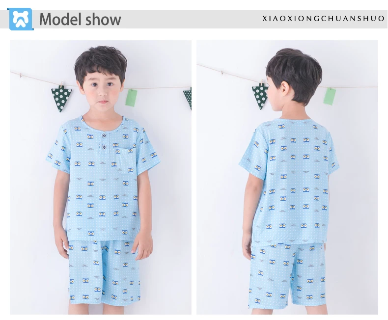 boy pajamas short_8