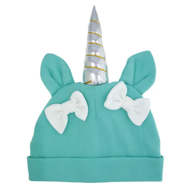 Bnaturalwell Unicorn Hat Kids Baby Soft Cotton Beanie Girl Boy Knit Hat